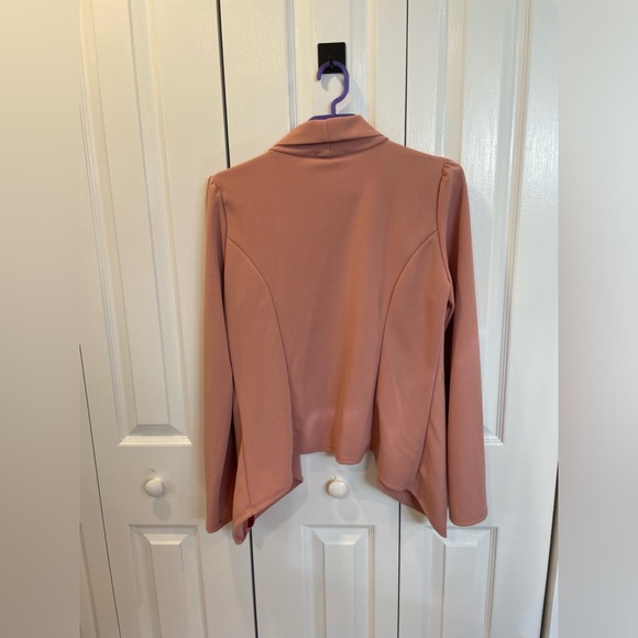 bundle of 1 coral and 1 purple stretchy non lined blazers - Picture 6 of 12